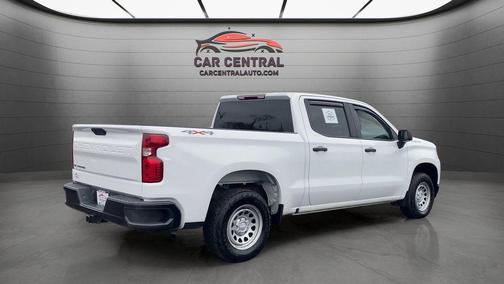 Summit White 2019 Chevrolet Silverado 1500 WT