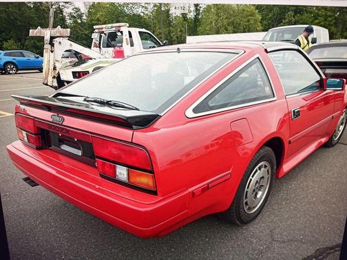 Red 1986 Nissan 300ZX Base
