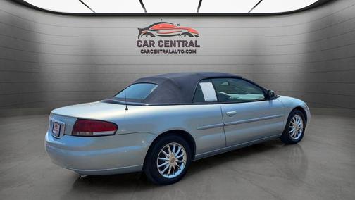 Blue 2002 Chrysler Sebring Limited