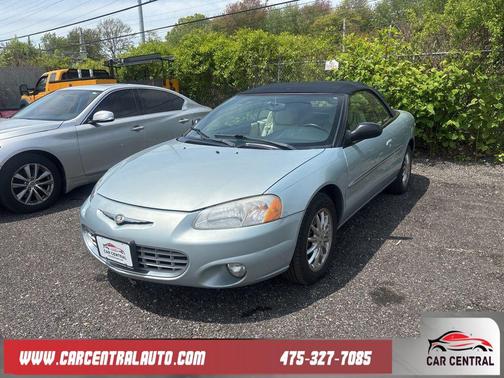 Blue 2002 Chrysler Sebring Limited