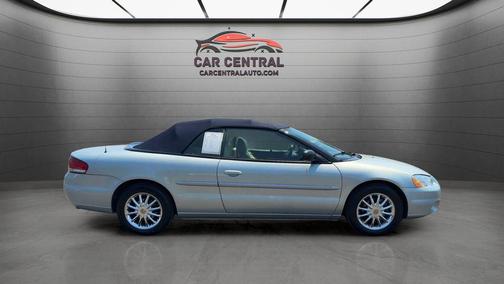 Blue 2002 Chrysler Sebring Limited