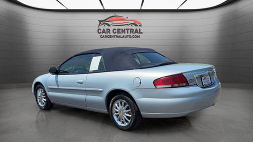 Blue 2002 Chrysler Sebring Limited