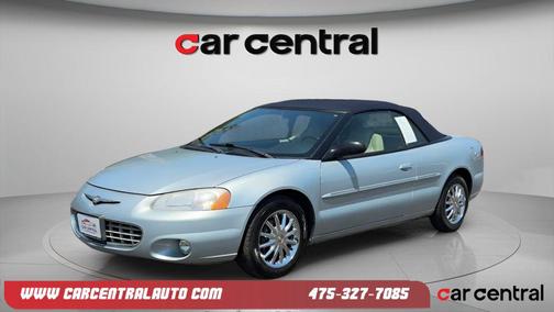 Blue 2002 Chrysler Sebring Limited