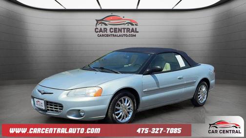 Blue 2002 Chrysler Sebring Limited