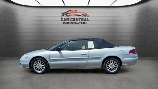 Blue 2002 Chrysler Sebring Limited