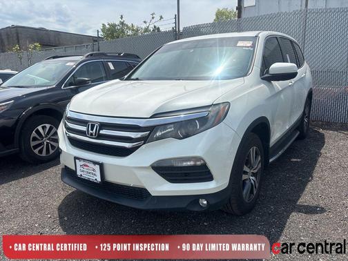 White Diamond Pearl 2017 Honda Pilot EX-L
