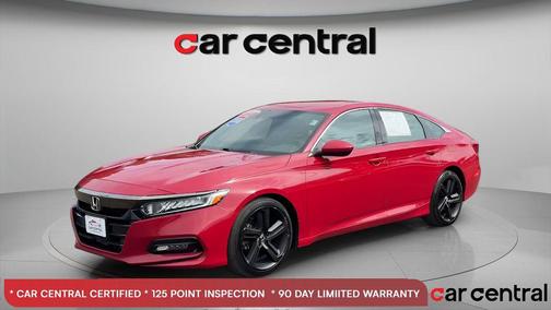 San Marino Red 2018 Honda Accord Sport