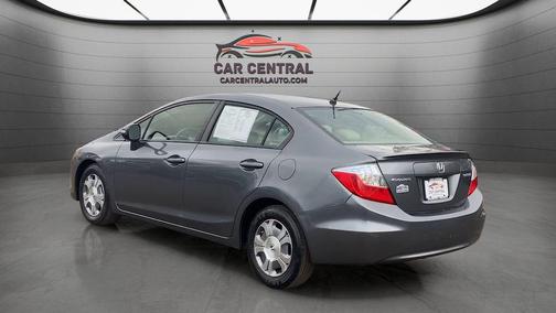 Polished Metal Metallic 2012 Honda Civic Hybrid Base