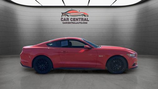 Competition Orange 2016 Ford Mustang GT Premium
