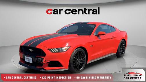 Competition Orange 2016 Ford Mustang GT Premium