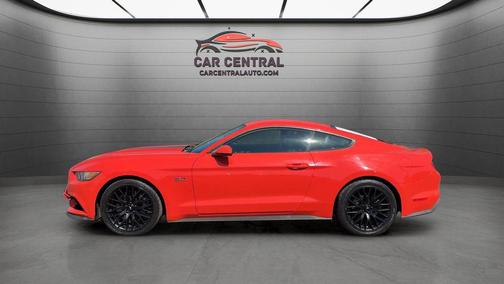 Competition Orange 2016 Ford Mustang GT Premium