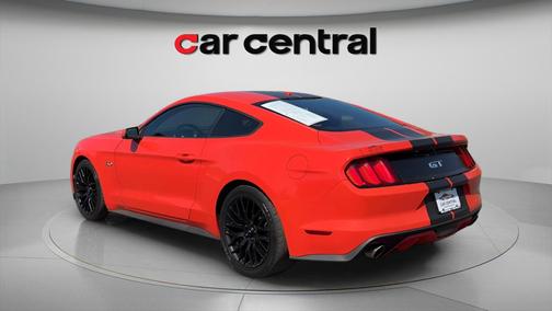 Competition Orange 2016 Ford Mustang GT Premium
