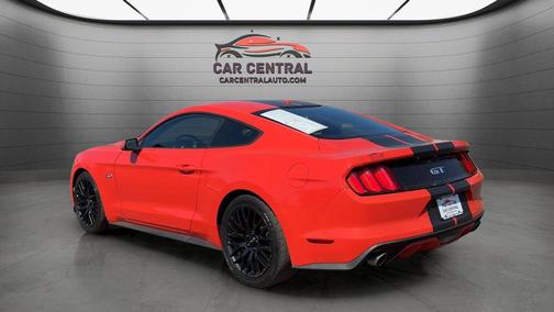Competition Orange 2016 Ford Mustang GT Premium