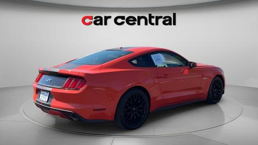 Competition Orange 2016 Ford Mustang GT Premium