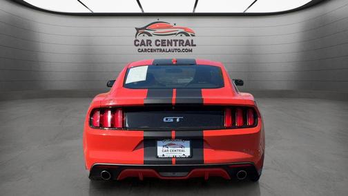Competition Orange 2016 Ford Mustang GT Premium
