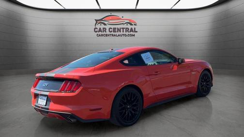 Competition Orange 2016 Ford Mustang GT Premium