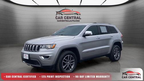 Billet Silver Metallic Clearcoat 2017 Jeep Grand Cherokee Limited