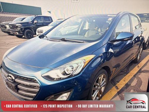 Windy Sea Blue 2016 Hyundai Elantra GT Base
