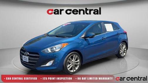 Windy Sea Blue 2016 Hyundai Elantra GT Base