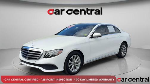 White 2019 Mercedes-Benz E-Class 4MATIC