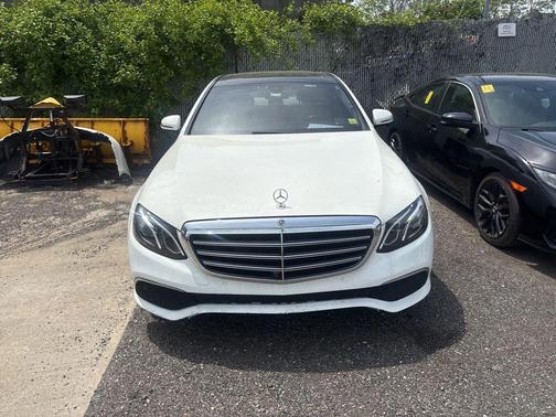 White 2019 Mercedes-Benz E-Class 4MATIC