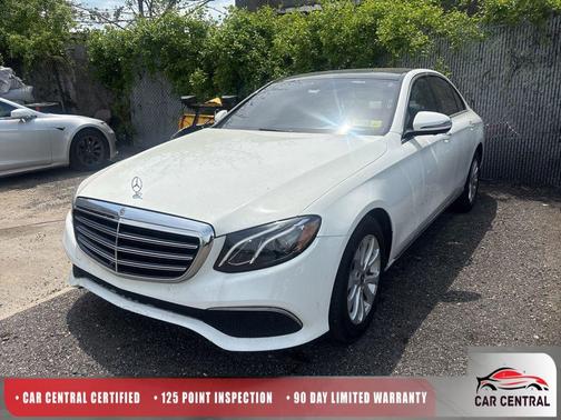 White 2019 Mercedes-Benz E-Class 4MATIC