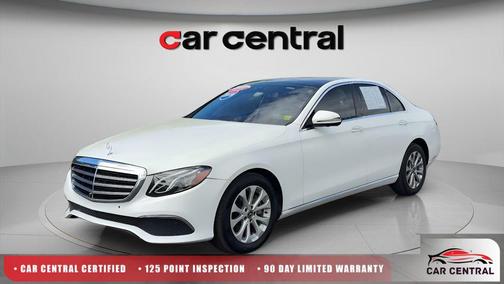 White 2019 Mercedes-Benz E-Class 4MATIC
