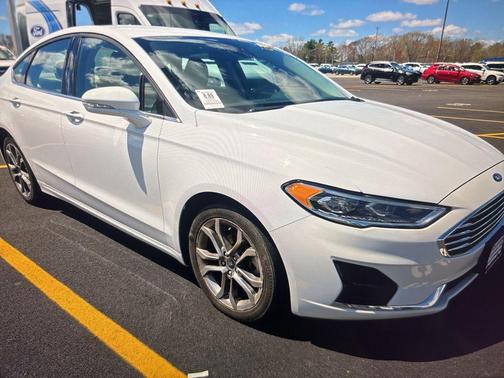 Oxford White 2020 Ford Fusion SEL
