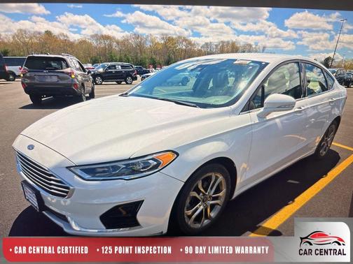 Oxford White 2020 Ford Fusion SEL
