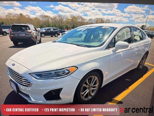 Oxford White 2020 Ford Fusion SEL