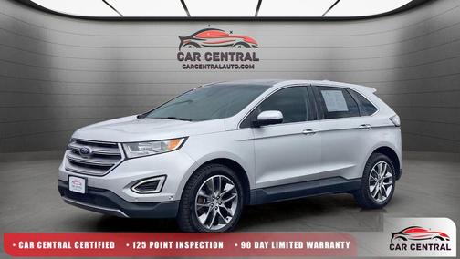 Ingot Silver 2016 Ford Edge Titanium