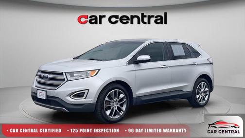 Ingot Silver 2016 Ford Edge Titanium