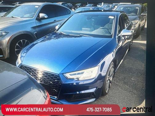 Blue Metallic 2018 Audi S4 3.0T Premium Plus