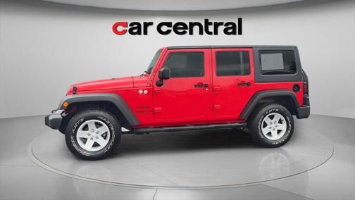Firecracker Red Clearcoat 2017 Jeep Wrangler Unlimited Sport
