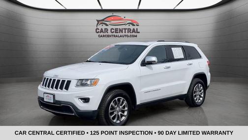 Bright White Clearcoat 2015 Jeep Grand Cherokee Limited