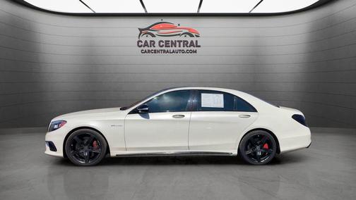 White 2015 Mercedes-Benz S-Class 4MATIC