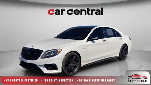 White 2015 Mercedes-Benz S-Class 4MATIC