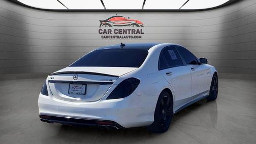 White 2015 Mercedes-Benz S-Class 4MATIC