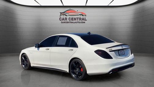 White 2015 Mercedes-Benz S-Class 4MATIC