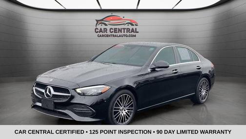 Black 2025 Mercedes-Benz C-Class C 300 4MATIC