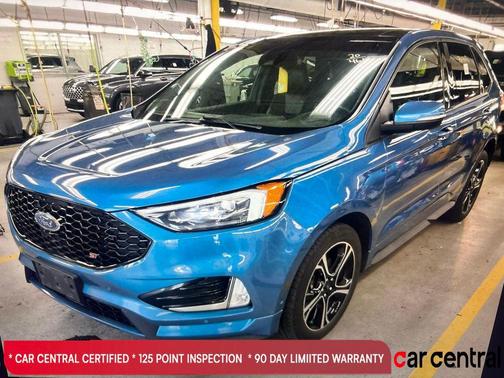 Ford Performance Blue Metallic 2020 Ford Edge ST