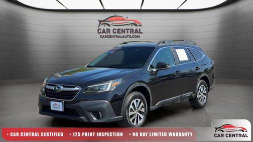 Crystal Black Silica 2021 Subaru Outback Premium