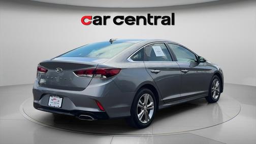 Machine Gray 2018 Hyundai SONATA SEL+