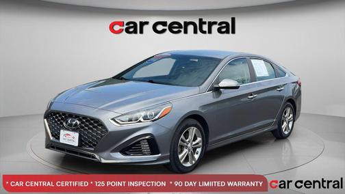 Machine Gray 2018 Hyundai SONATA SEL+