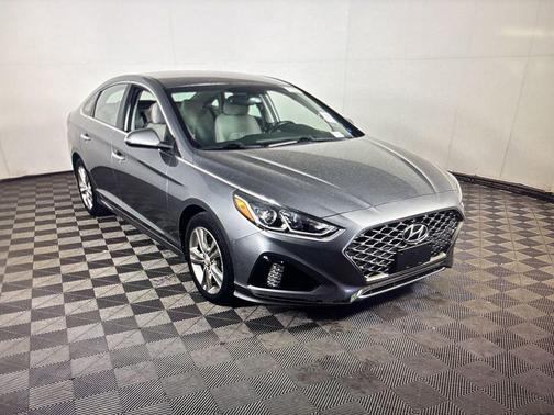 Machine Gray 2018 Hyundai SONATA SEL+