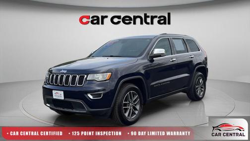 True Blue Pearlcoat 2017 Jeep Grand Cherokee Limited