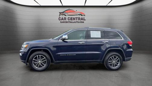 True Blue Pearlcoat 2017 Jeep Grand Cherokee Limited