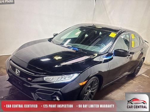 Crystal Black Pearl 2020 Honda Civic Si Base