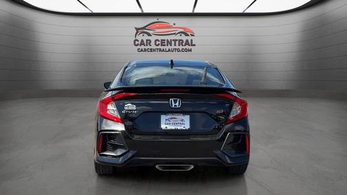 Crystal Black Pearl 2020 Honda Civic Si Base