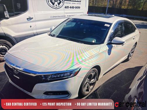 Platinum White Pearl 2018 Honda Accord EX